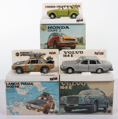 Three Boxed Polistil (Italy) 1/25 scale Models