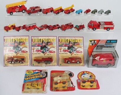 A Quantity of Hong Kong Diecast Fire Service Models
