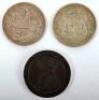 George III, 1797 ‘Cartwheel’ Twopence, George VI 1937 Crown, George V 1935 Crown - 2