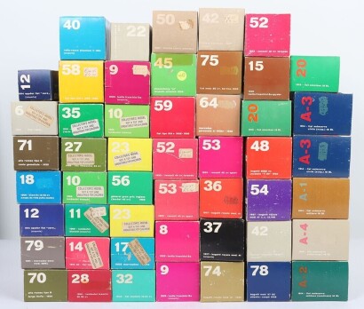 Collection of fifty Rio 1:43 scale model cars,