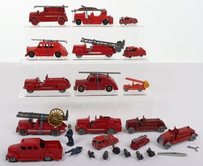 A Quantity of Vintage Model Fire Engines, including: