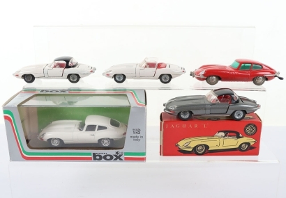 Three Tekno (Denmark) Jaguar E Type Models,