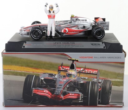 Hotwheels Vodafone McLaren Mercedes Lewis Hamilton Racing Car