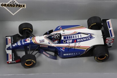 Boxed Minichamps 1:18 Scale Williams F1 Racing Car Signed by Damon Hill