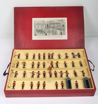Britains boxed set 1555 The Changing of the Guard at Buckingham Palace, 1950,