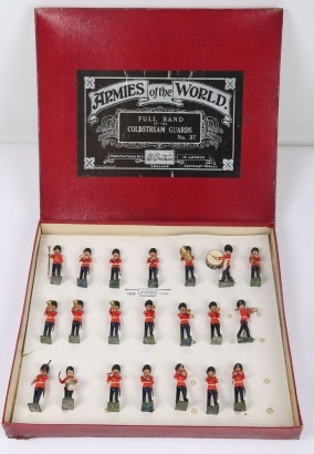 Britains boxed set 37 Full Band of the Coldstream Guards, 1934-41,