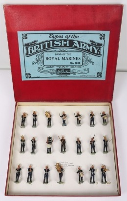 Britains boxed set 1288 Band of the Royal Marines, 1933-41,
