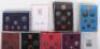 Six Royal Mint proof sets 1982, 1983, 1984, 1985, 1987, 2x1989 - 7