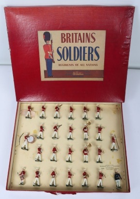 Britains boxed set 2112 Band of the U.S Marine Corps, 1956-60,