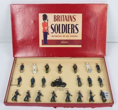 Britains boxed set 2011 Royal Airforce display set, 1948-59,