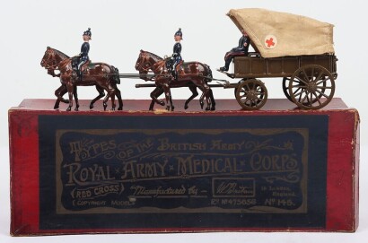 Britains boxed set 145 Royal Army Medical Corps, second version 1930,