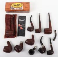 A selection of smoking pipes