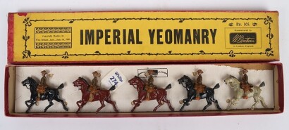 Britains boxed set 105 Imperial Yeomanry, first version 1909,