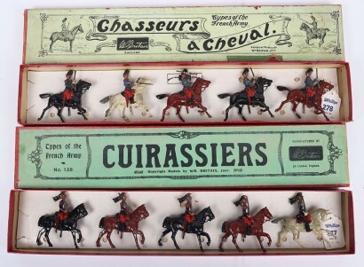 Britains Types of the French Army boxed sets,