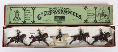 Britains boxed set 106, 6th Dragoon Guards Carabiniers, fist version,