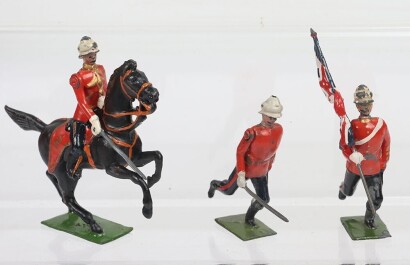 Britains from set 148 Royal Lancaster Regiment Board Game, 1907-16,