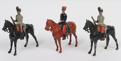 Britains Paris Office mounted French Infantry Officer,
