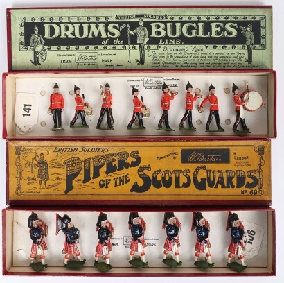 Britains boxed set 30 Drum and Bugles of the Line, 1930,