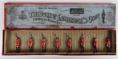 Britains boxed set 76, The Duke of Cambridge&rsquo;s Own Middlesex Regiment, second version 1902,