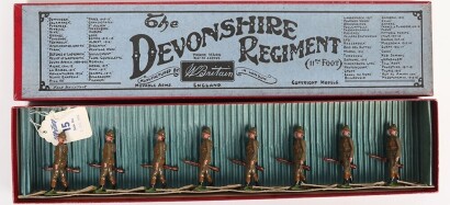 Britains boxed set 110 The Devonshire Regiment, 1930,