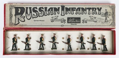 Britains boxed set 133 Russian Infantry, 1925,
