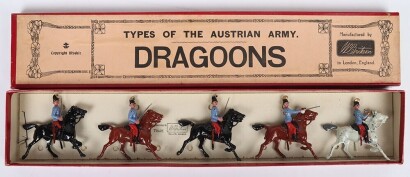 Britains boxed set 176 Austrian Dragoons, second version 1925,