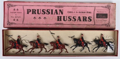 Britains boxed set 153 Prussian Hussars, second version 1925,