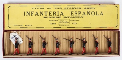 Britains boxed set 92 Spanish Infantry, second version 1924,