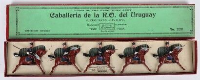 Britains boxed set 220 Uruguayan Cavalry, 1924,