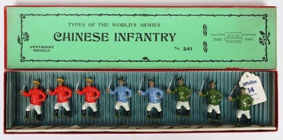 Britains boxed set 241 Chinese Infantry, 1926,