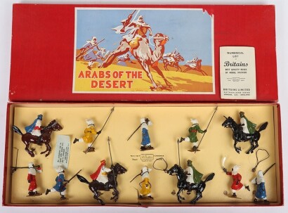 Britains boxed set 2046 Arabs of the Desert, 1950s,