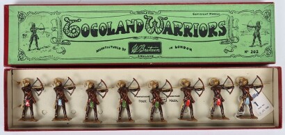 Britains boxed set 202 Togoland Warriors, 1920,