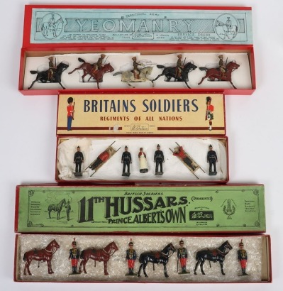 Britains set 159 Territorial Yeomanry, first version,