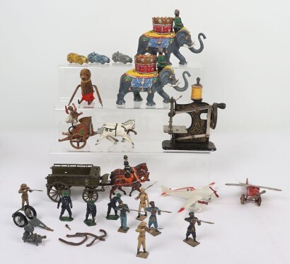 Britains and other toys soldiers and figures,