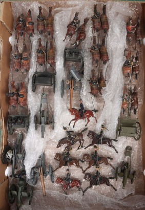 Britains set 144 Royal Field Artillery, first version 1906,
