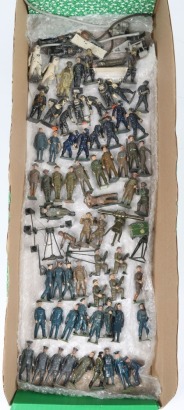 Britains collection of RAF and other WWII figures,