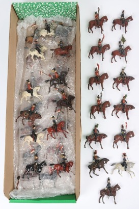 Britains collection of Lancers,