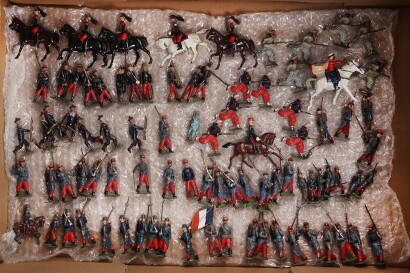 Britains collection of French Infantry