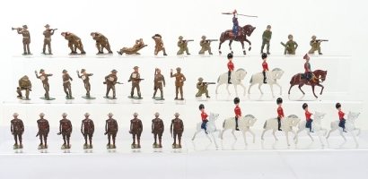 Britains set 195 British Infantry Active service