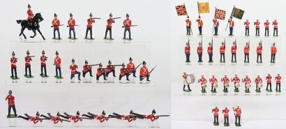 Britains professionally repainted/modified British soldiers,