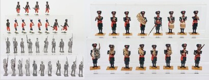 Britains professionally repainted/modified Indian Band and soldiers,