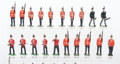 Britains professionally repainted/modified British soldiers,
