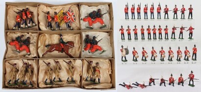 Britains professionally repainted/modified British and Indian Troops,
