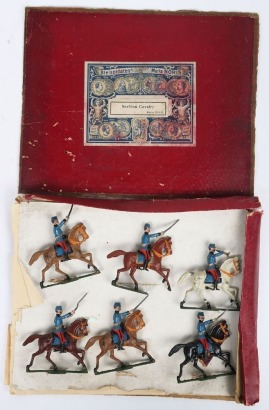 Noris (Gebruder Heinrich) boxed 50mm Serbian Cavalry,