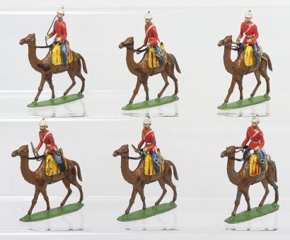 Solid cast English Camel Corps,