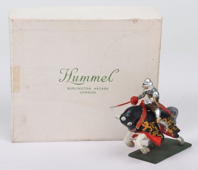 Frederick Ping Heraldic Knight Sieur de Bille Arnoul in tournament,