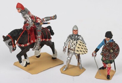 Charles Stadden lead painted Historical figures,