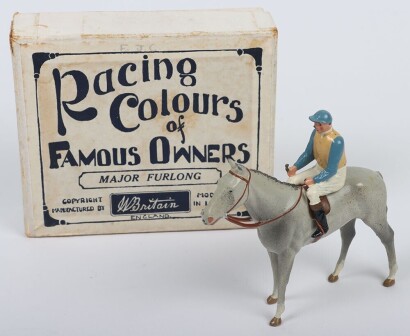 Britains Pre War Racing Colours of Famous Owners Major Furlong