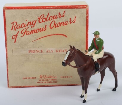 Britains Post War Racing Colours of Famous Owners Prince Aly Khan