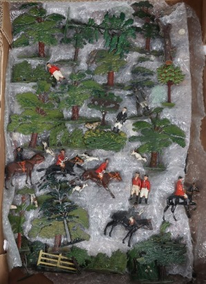 Britains and other lead painted civilian figures,